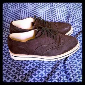 Soda Shoes | Womens Suede Oxfords